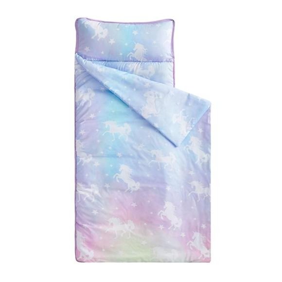 Nap Mat with Removable Pillow for Kids Toddler Boys Girls Daycare Preschool - Picture 1 of 5